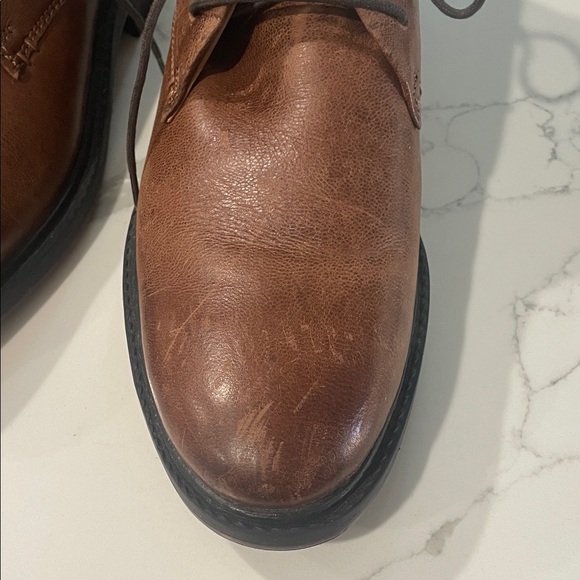 Steve Madden Men's Brown Leather Chukka Boots - Picture 6 of 11
